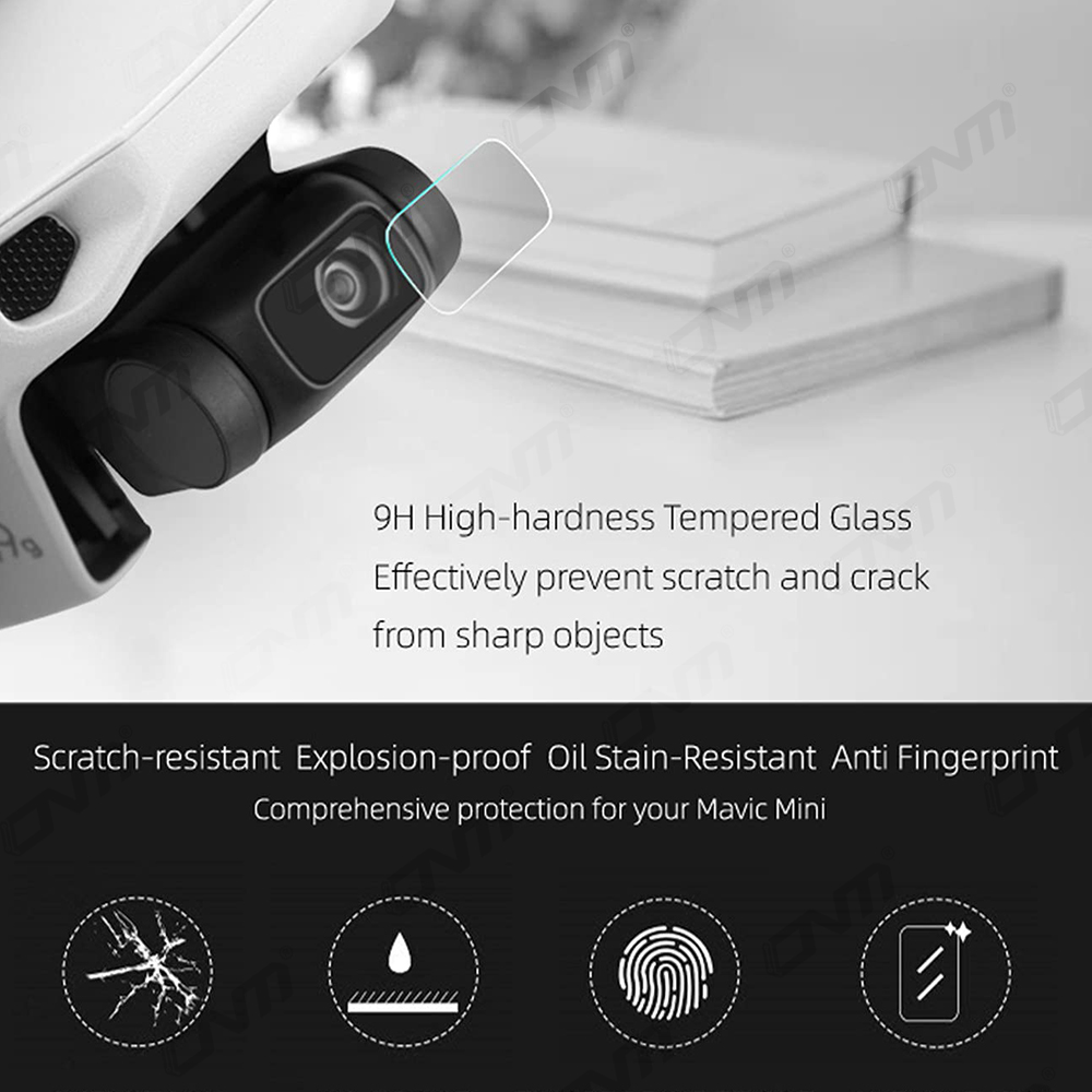 [3PCS] Lens Protector Tempered - Drone Led Light recension och pris